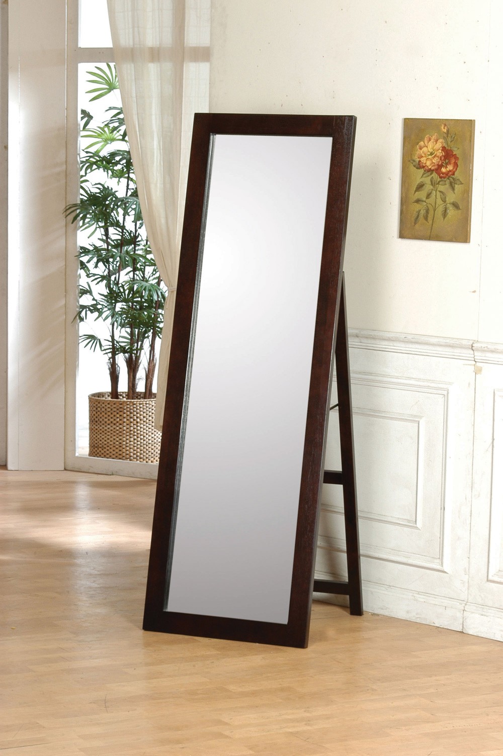 Types And Uses Of Floor Mirrors, How Tall Should A Leaning Mirror Be